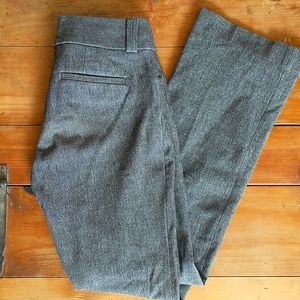 Banana Republic Dk. Brown Tweed Slacks